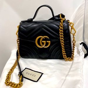 Gucci GG Marmont mini top handle bag